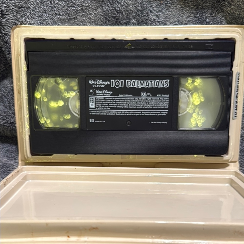 101 Dalmatians VHS Tape